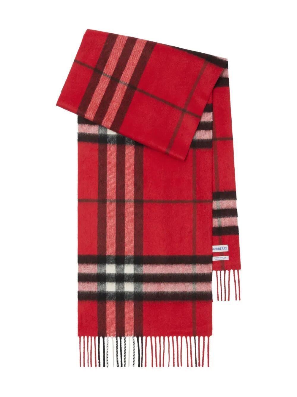 Burberry Women Giant Check Cashmere Scarf