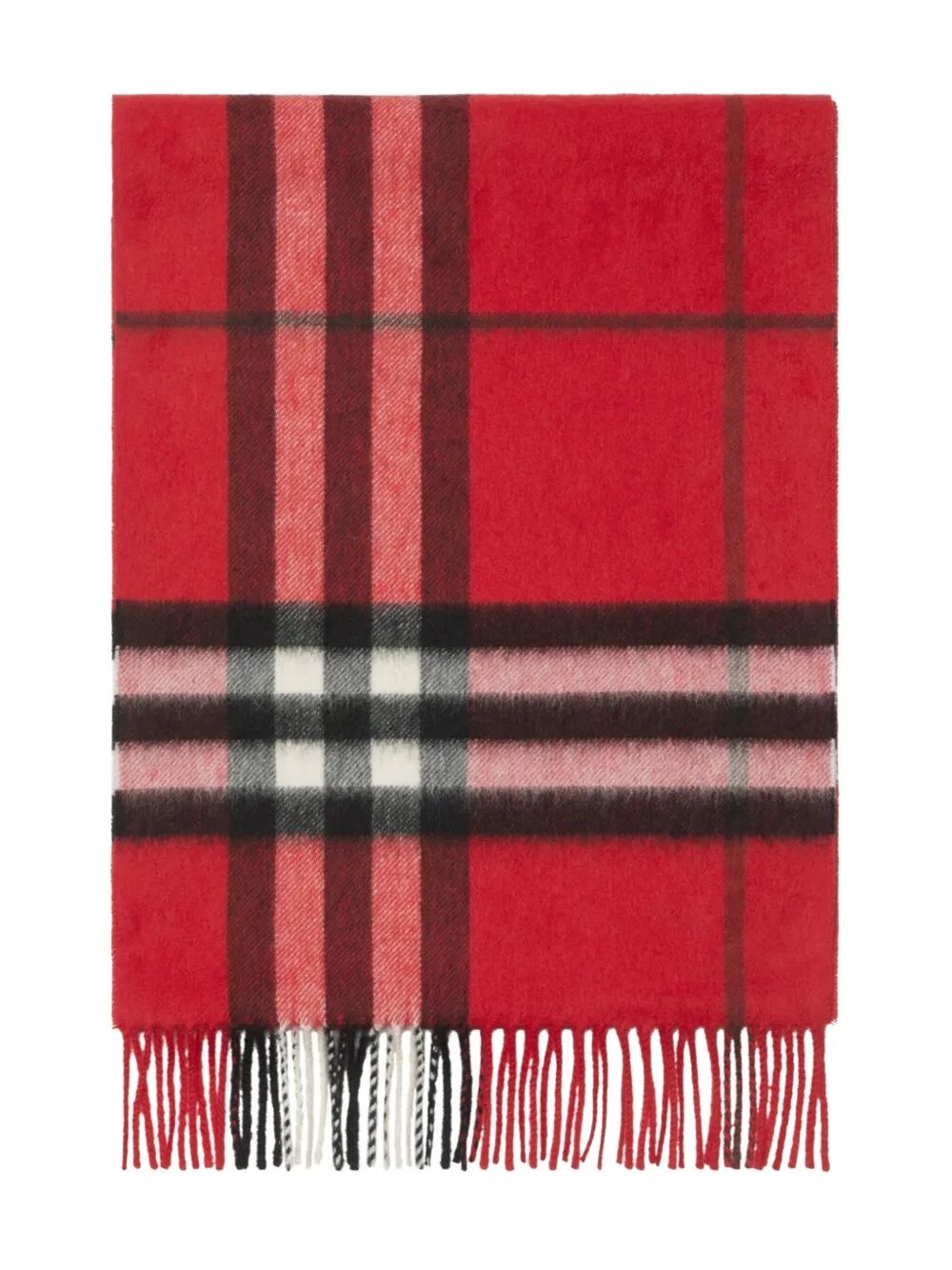 Burberry Women Giant Check Cashmere Scarf