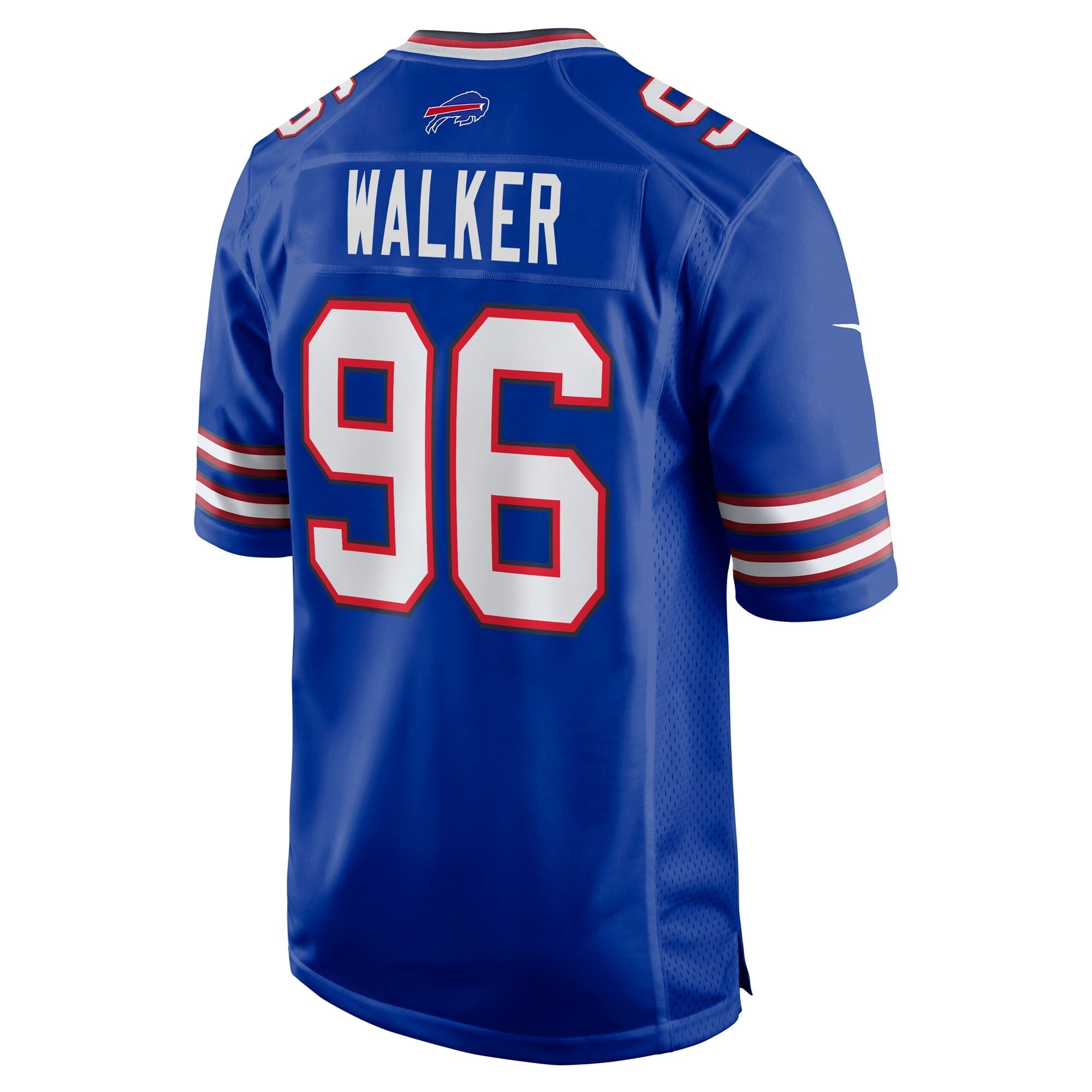 Buffalo Bills Deone Walker Royal Team Game Jersey