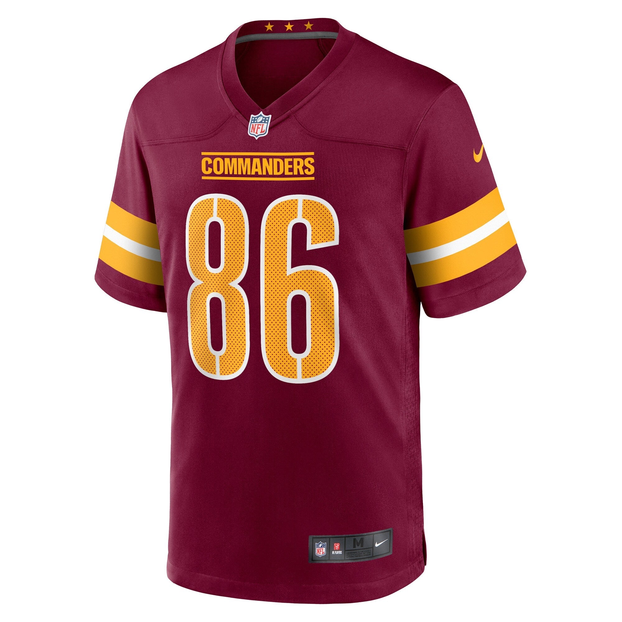 Washington Commanders Zach Ertz Burgundy Game Jersey