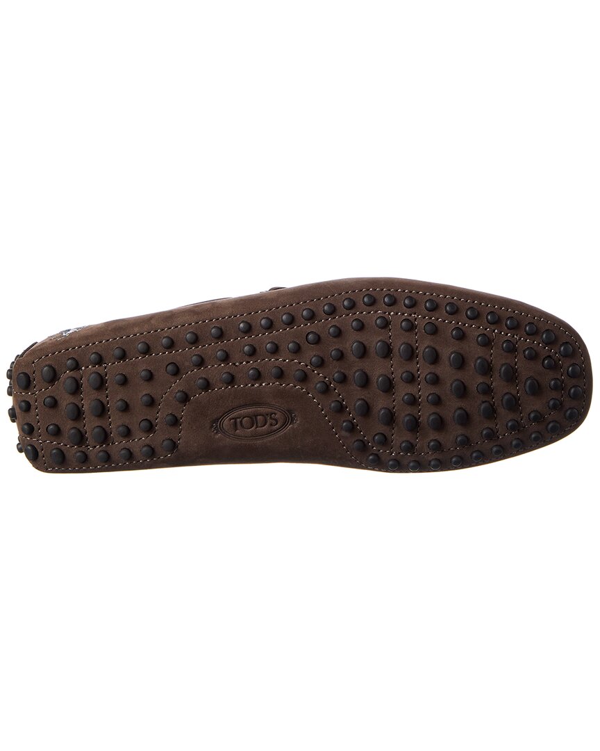 TOD’s x Ferrari New Gommini Suede & Leather Loafer