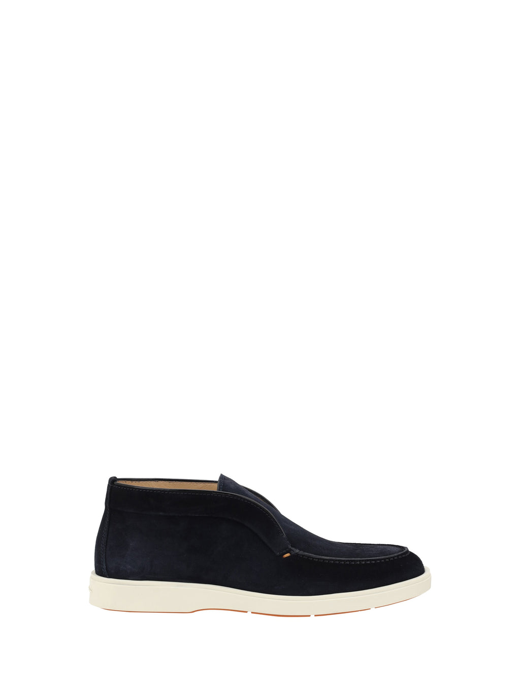 Santoni Men Desert Suede Ankle Boots