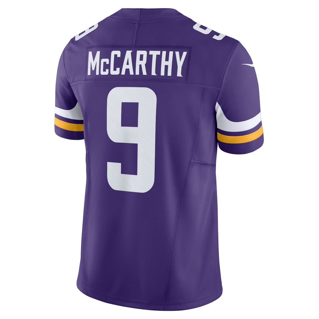 Minnesota Vikings J.J. McCarthy Purple Vapor F.U.S.E. Limited Jersey