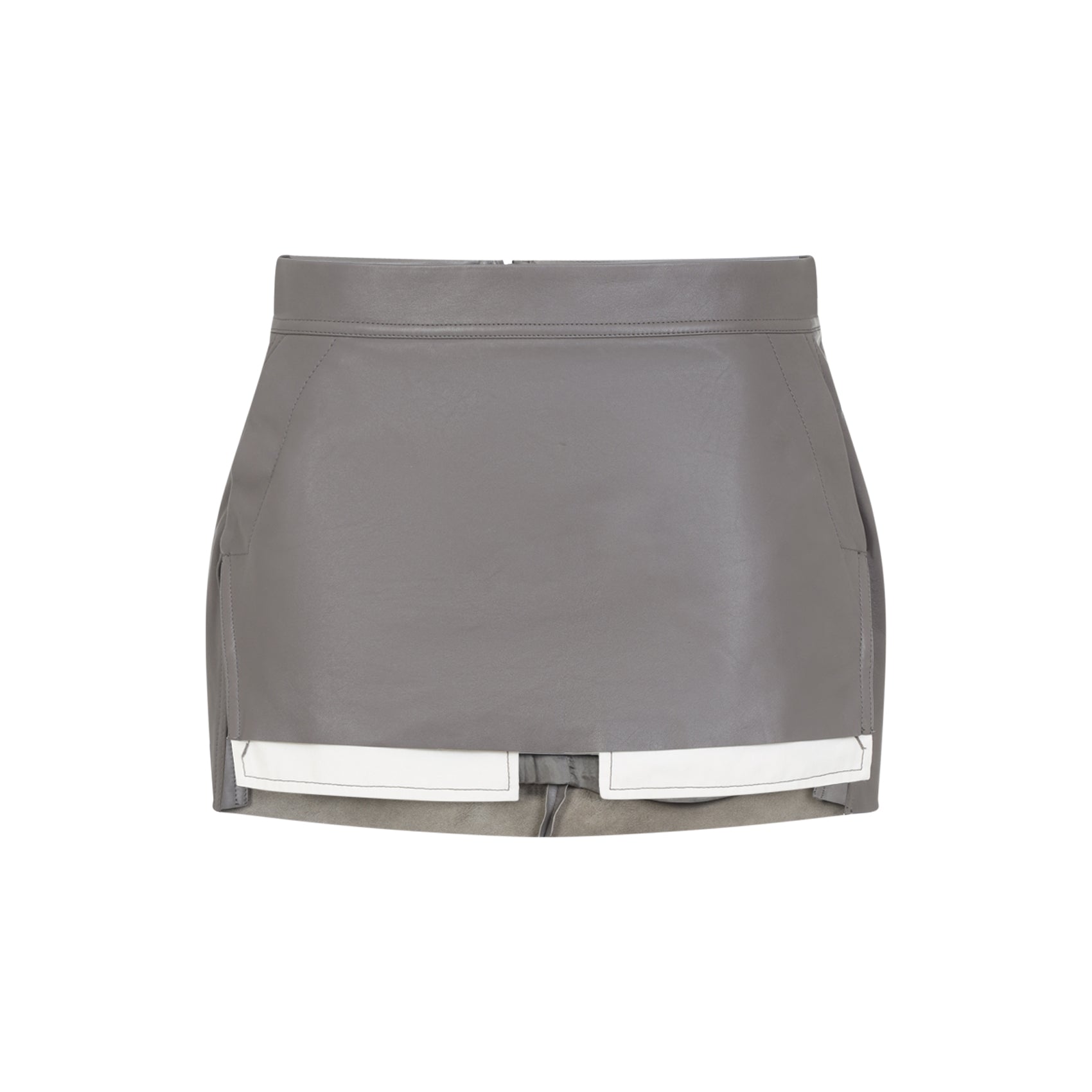 Rick Owens Fog Cutoff Mini Skirt Women