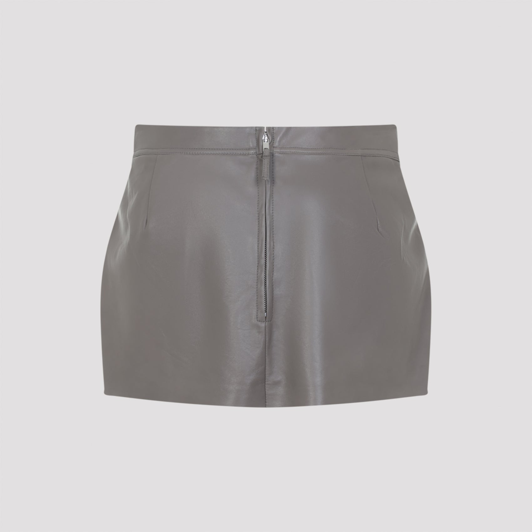 Rick Owens Fog Cutoff Mini Skirt Women