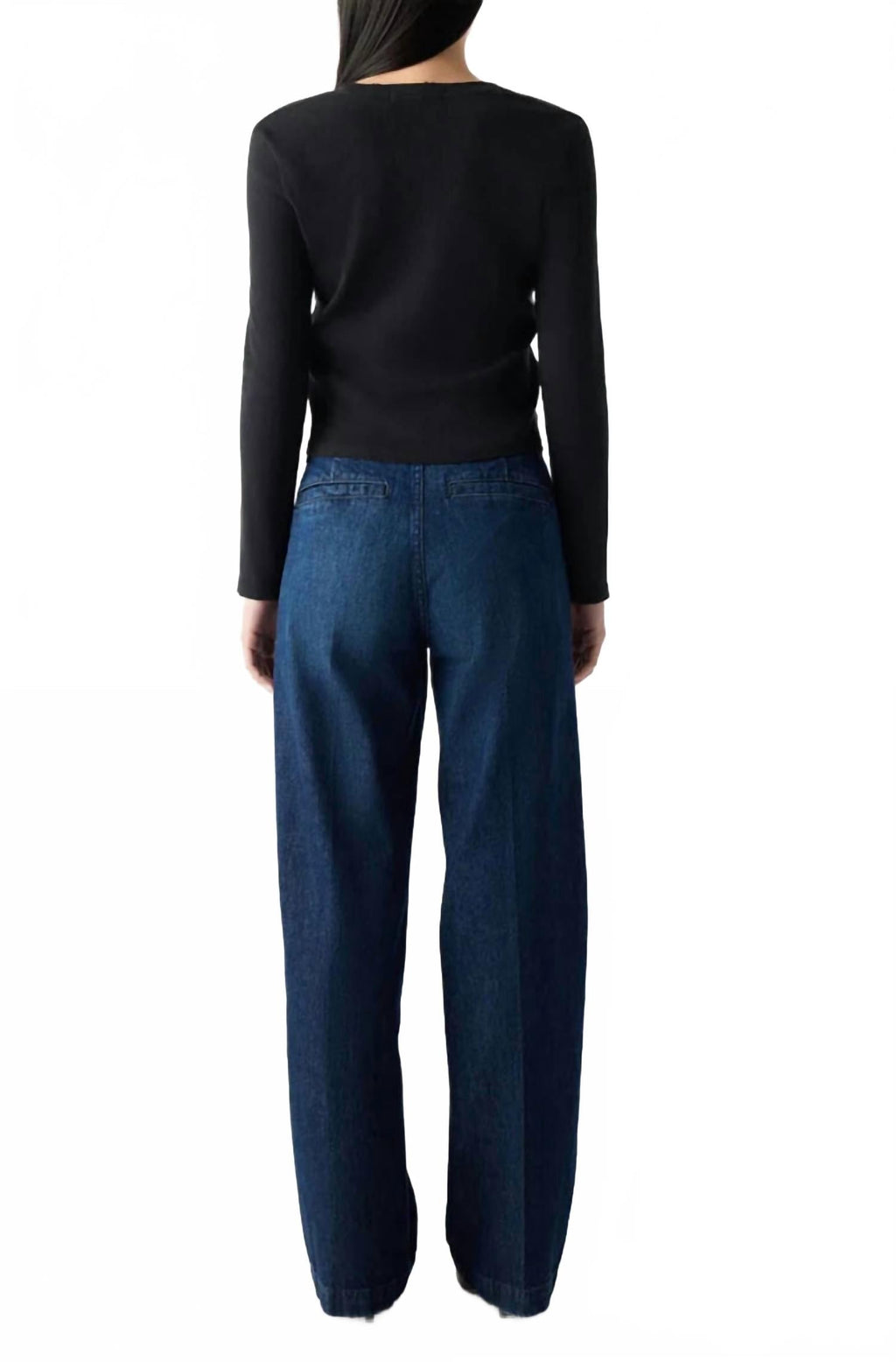 Greta High-Rise Wide-Leg Trousers In Heartthrob