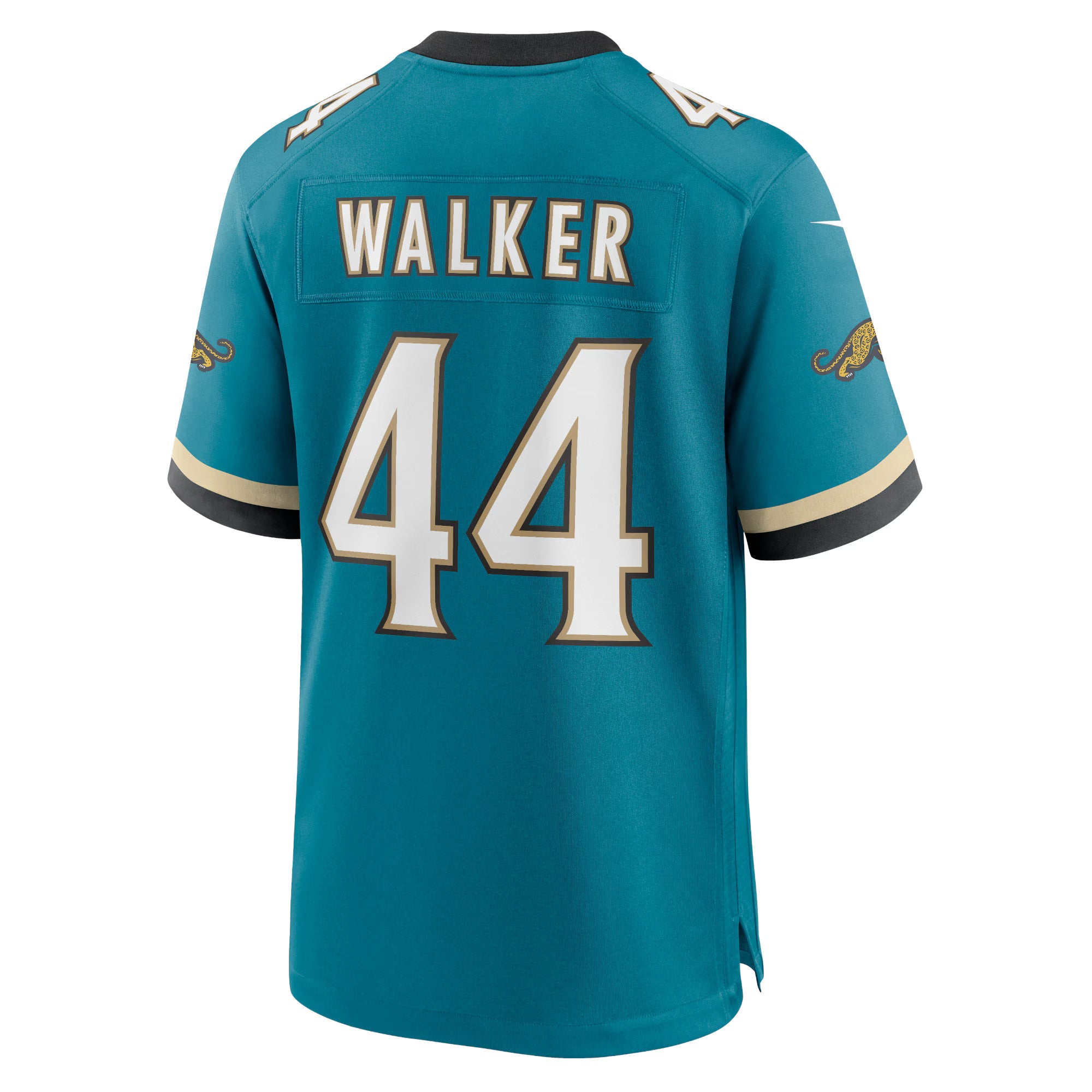 Jacksonville Jaguars Travon Walker Teal Prowler Throwback Player Game Jersey