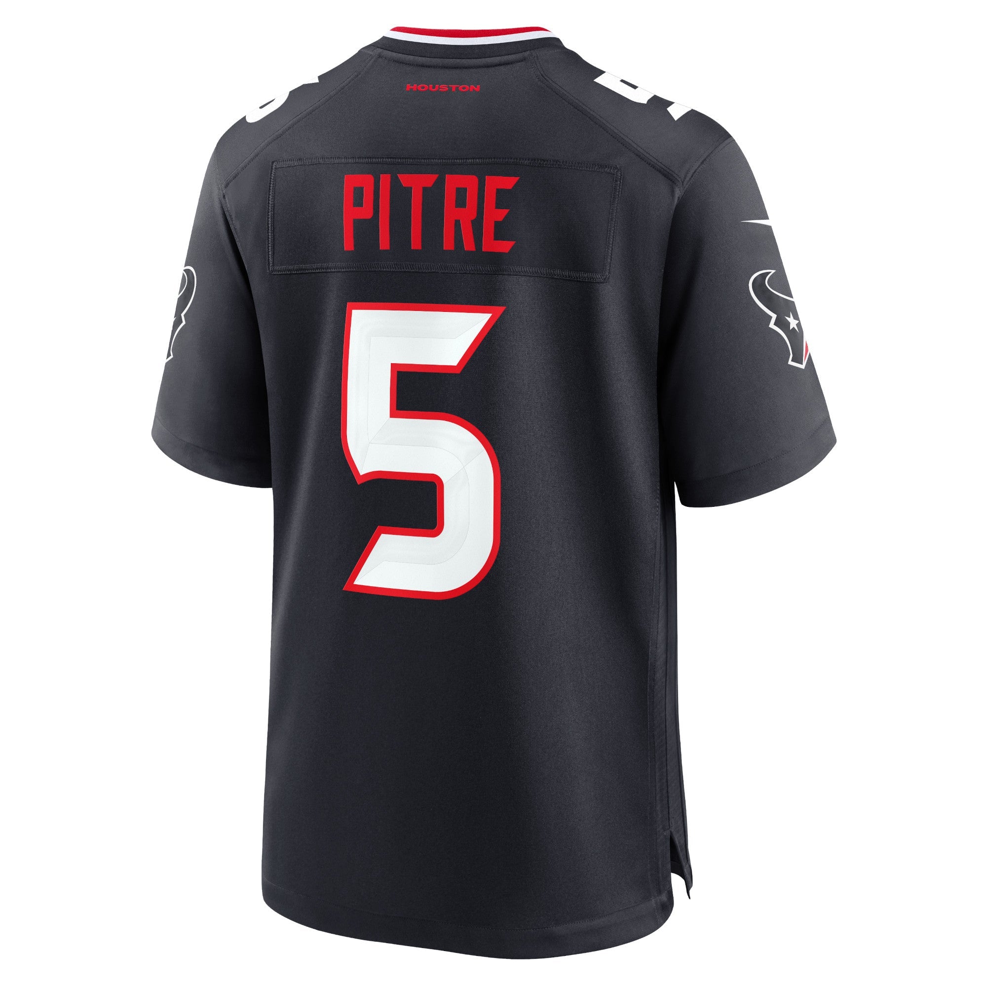 Houston Texans Jalen Pitre Navy Game Jersey