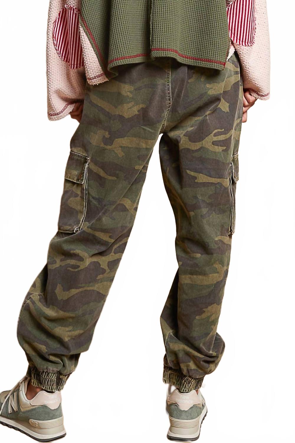 Georgia Jogger Pant In Camo