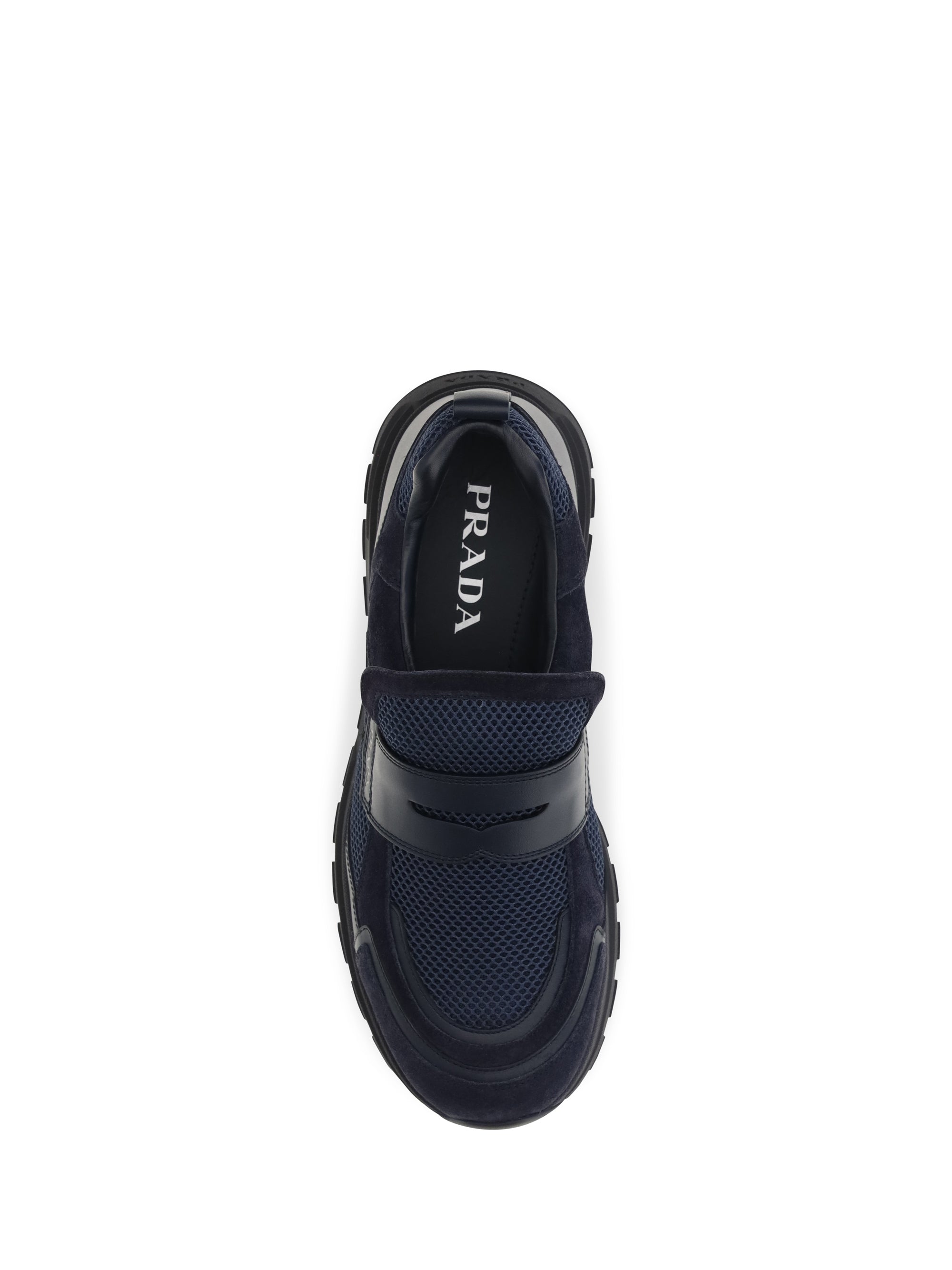 Prada Men Sport Mesh Loafers