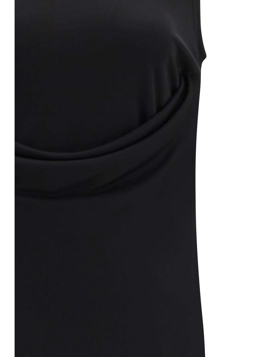 Ami Paris Women Sleeveless Top With Lavallière Neckline In Jersey