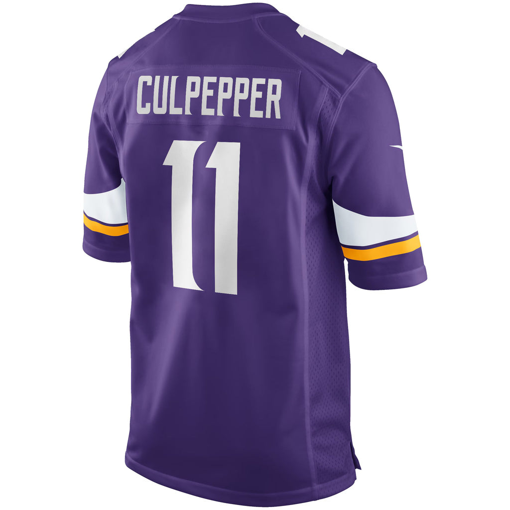 Minnesota Vikings Daunte Culpepper Purple Game Retired Player Jersey