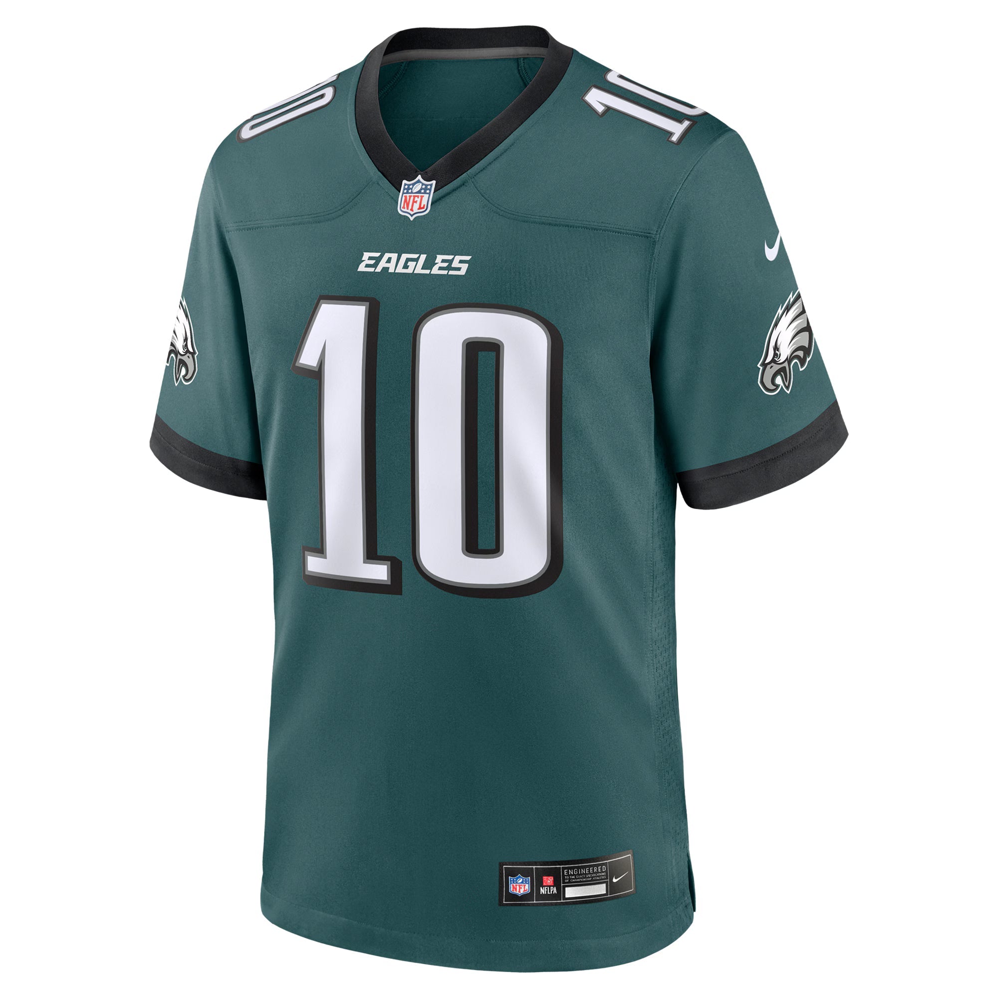 Philadelphia Eagles Braden Mann Midnight Green Team Game Jersey