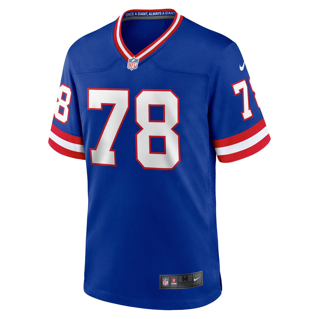 New York Giants Andrew Thomas Royal Alternate Game Jersey