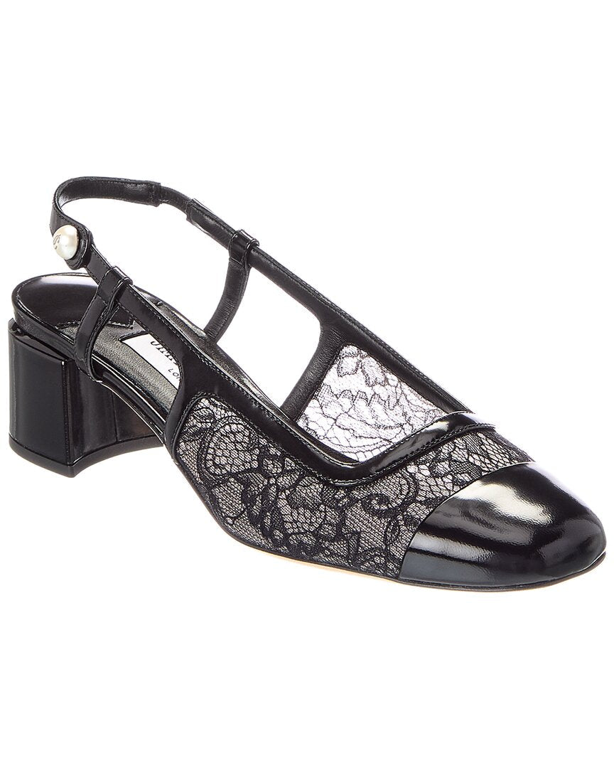 Jimmy Choo Jimmy Elisa 45 Leather Slingback Pump
