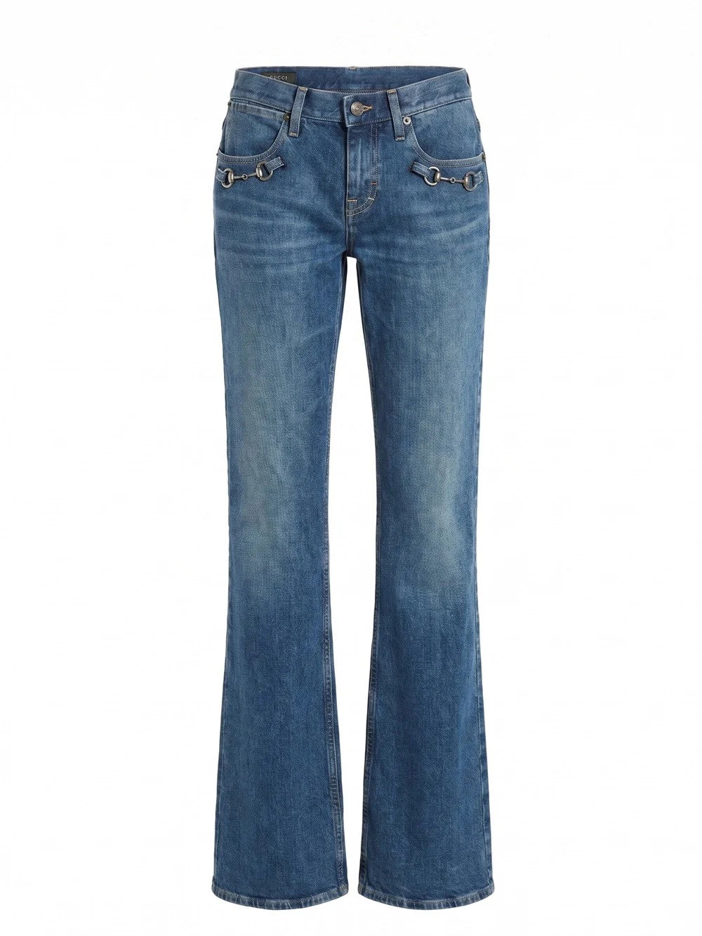 Gucci Women Low Rise Flare Pants