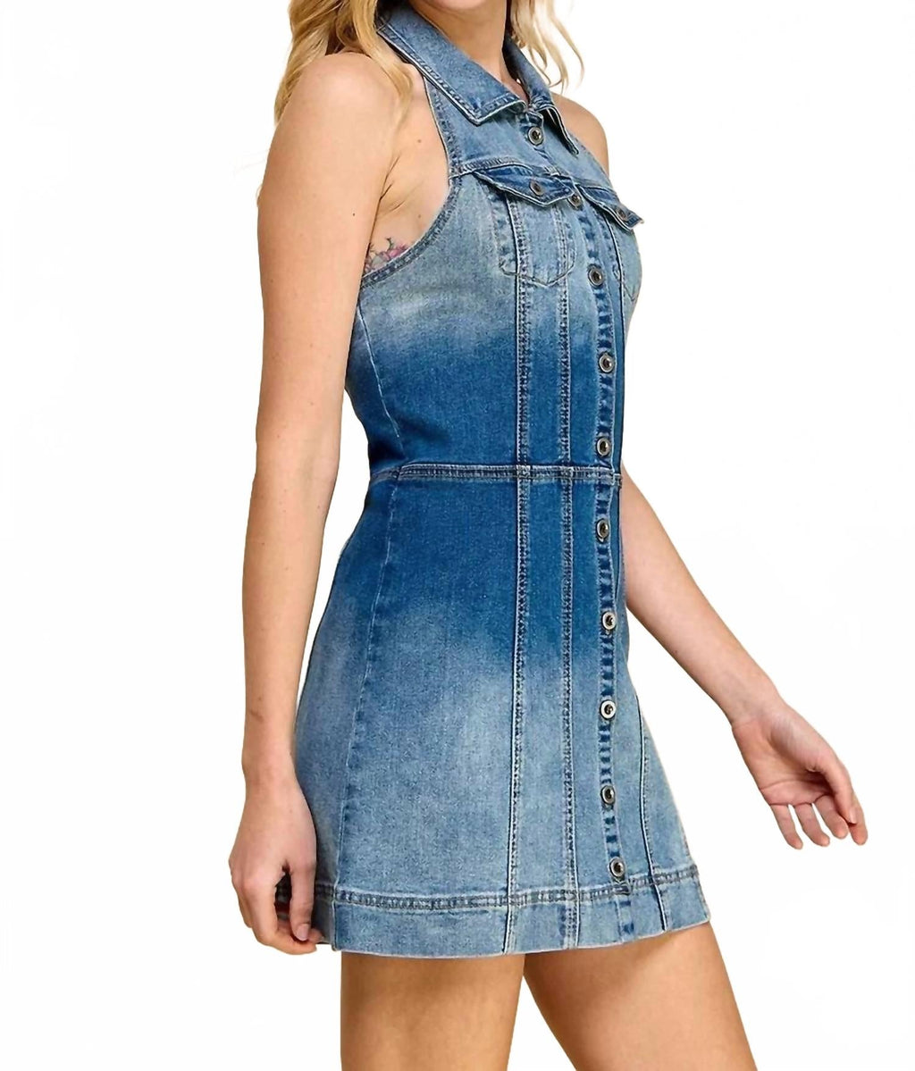 Country Concert Dress In Denim