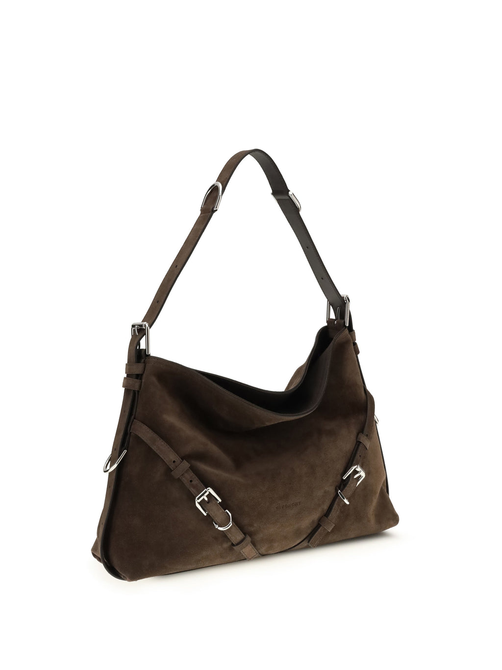 Givenchy Women Medium Voyou Shoulder Bag In Glossy Leather