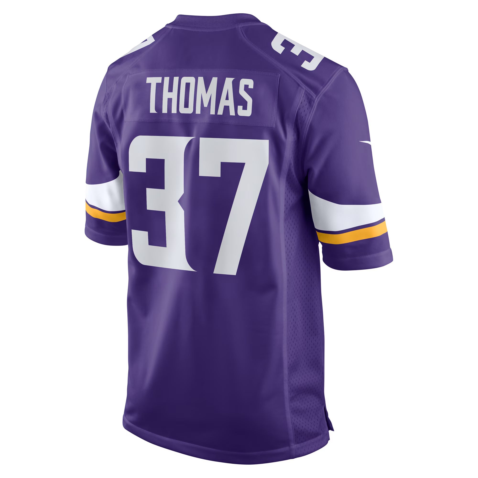 Minnesota Vikings Tavierre Thomas Purple Team Game Jersey