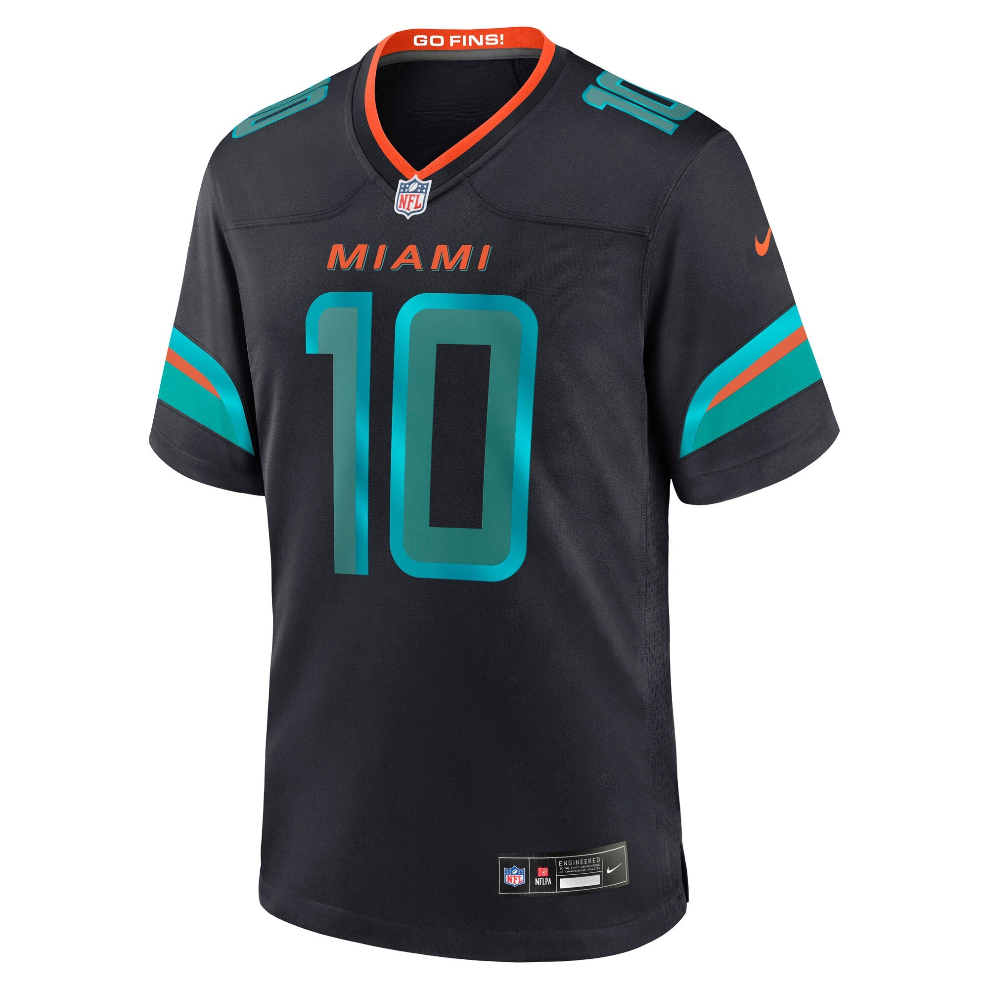 Miami Dolphins Tyreek Hill Pitch Blue 2025 Rivalries Collection Game Jersey