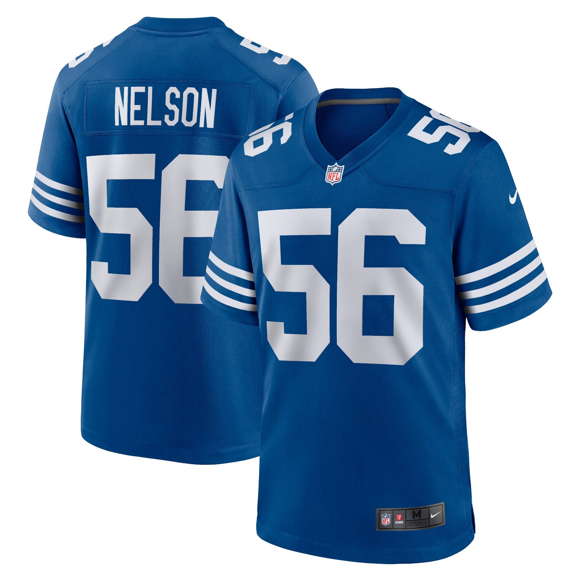 Indianapolis Colts Quenton Nelson Royal Alternate Game Jersey