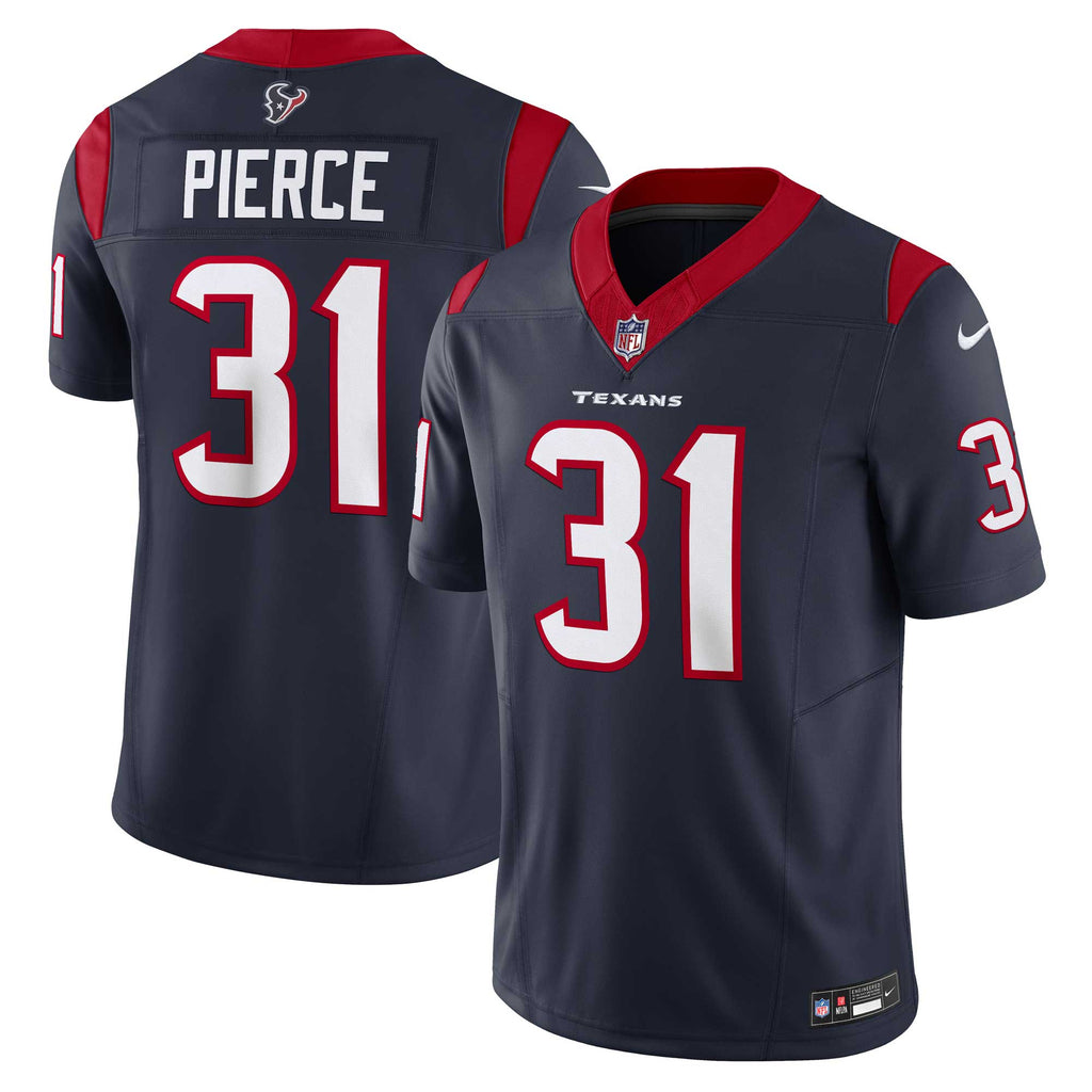 Houston Texans Dameon Pierce Navy Vapor F.U.S.E. Limited Jersey