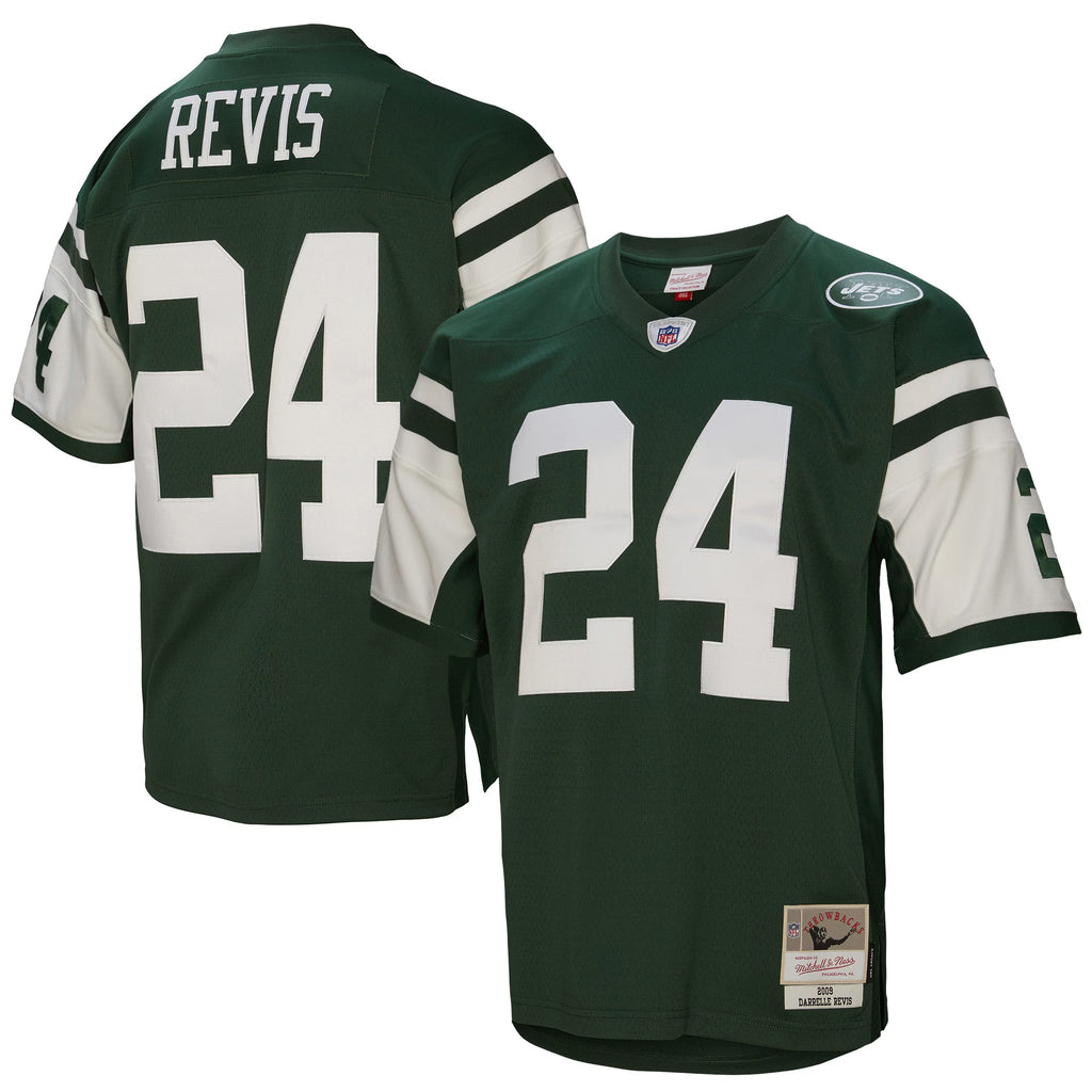 New York Jets Darrelle Revis Mitchell & Ness Green Legacy Replica Jersey