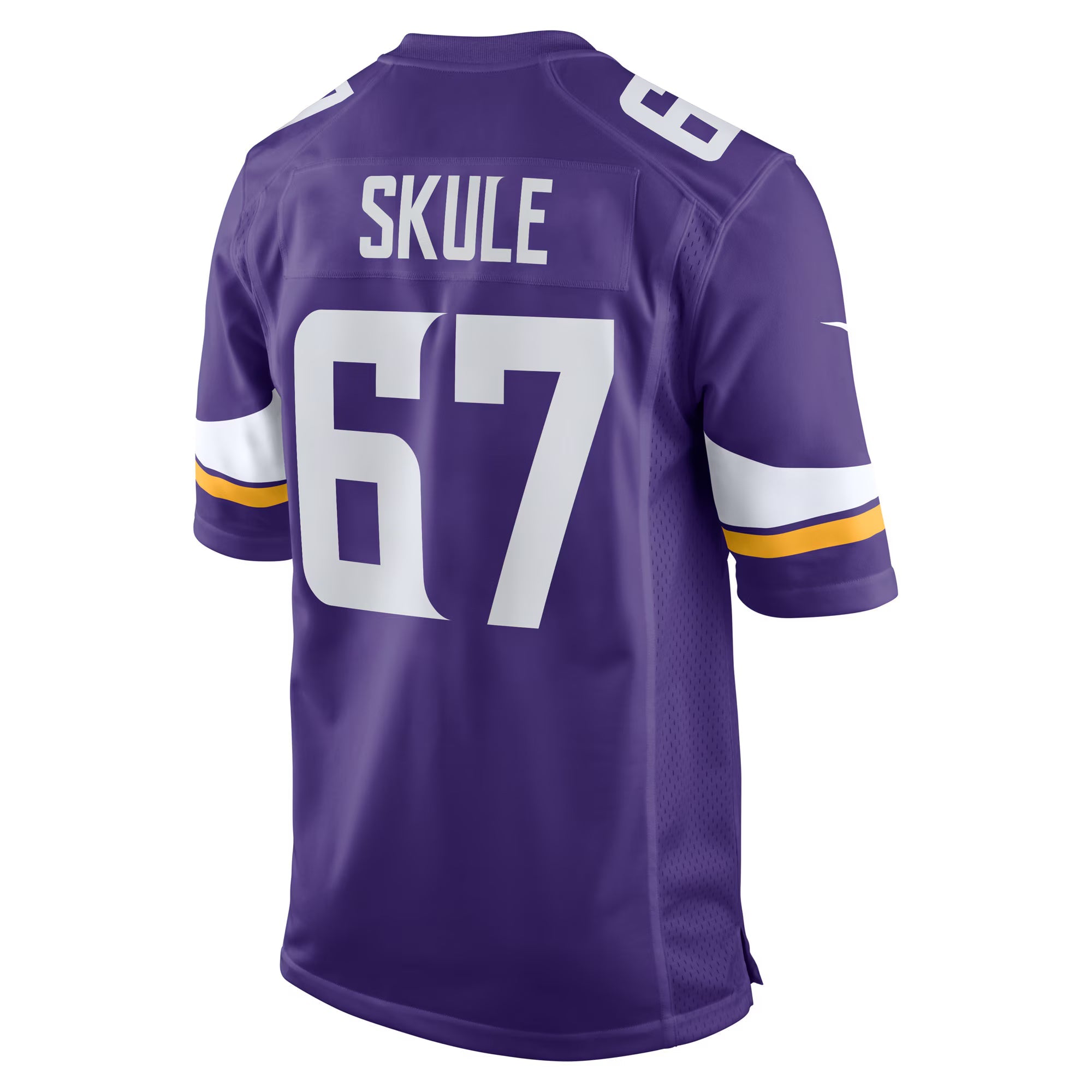Minnesota Vikings Justin Skule Purple Team Game Jersey