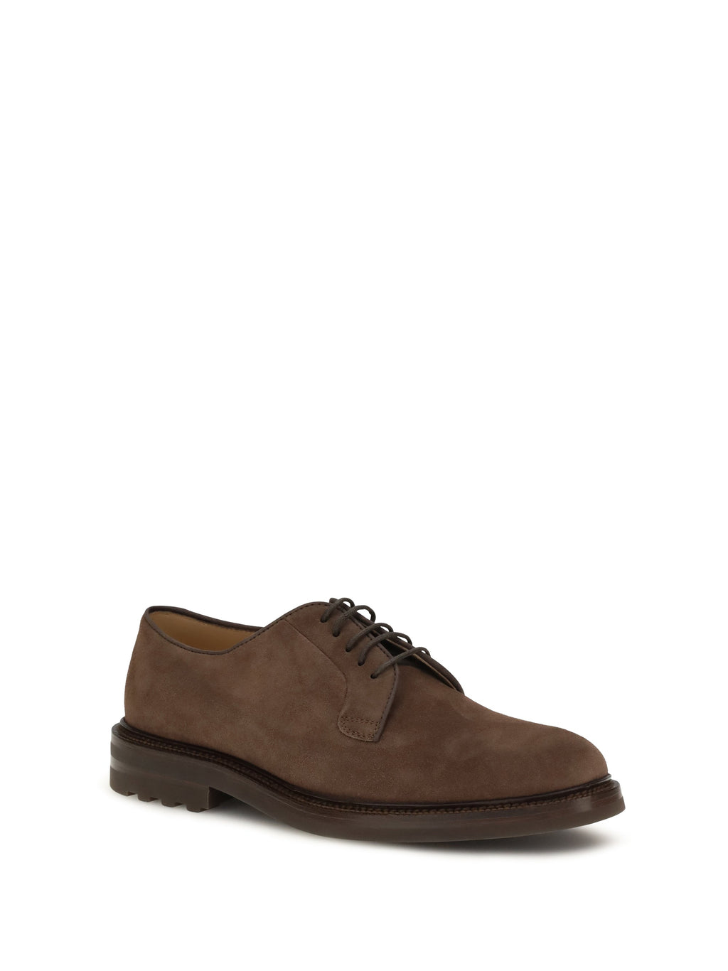 Brunello Cucinelli Men Suede Lace-Up Shoes