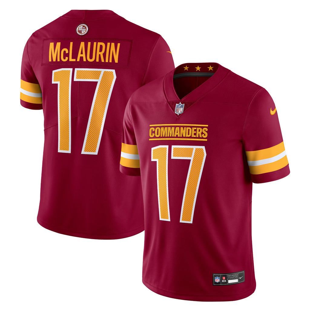 Washington Commanders Terry McLaurin Burgundy Vapor Untouchable Limited Jersey