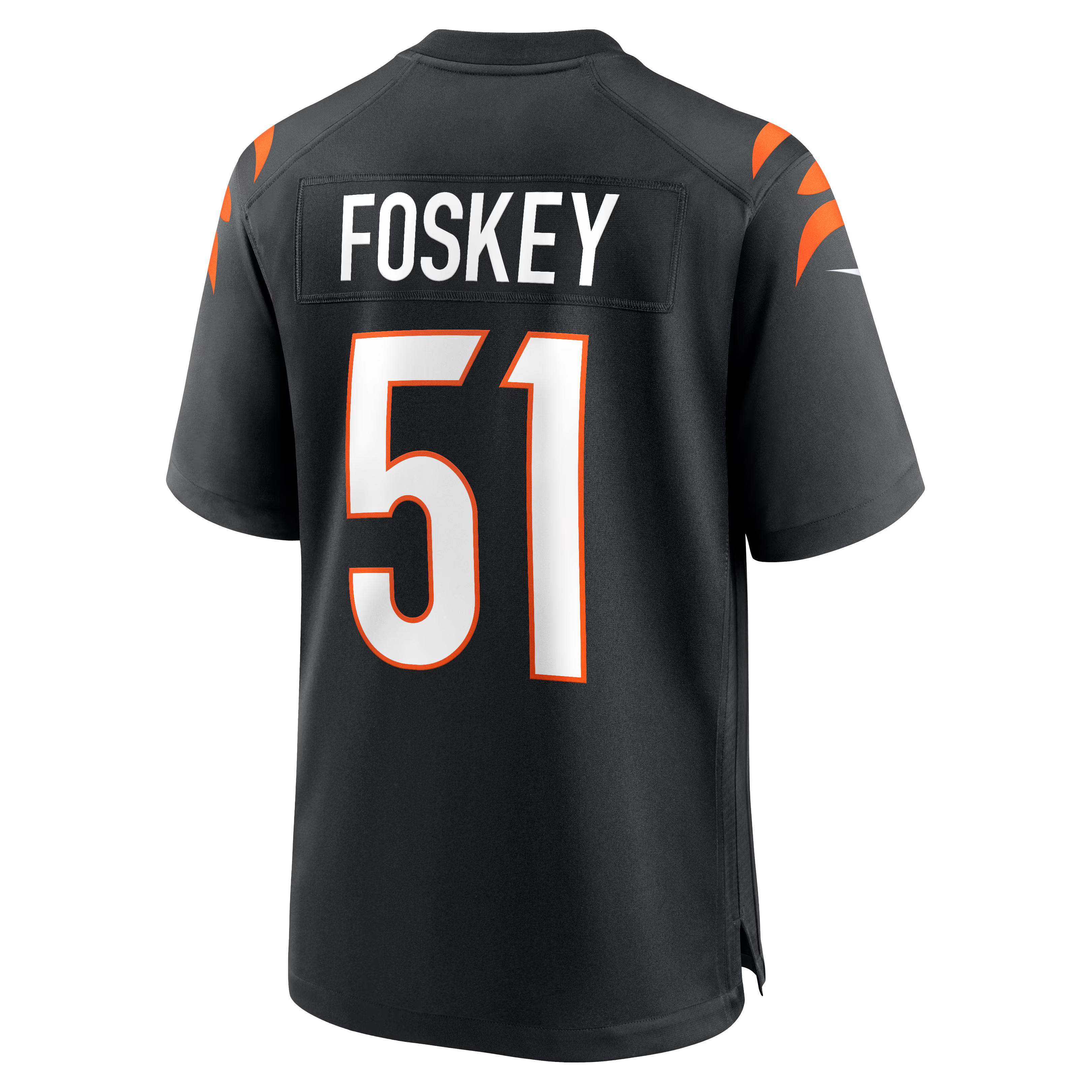 Cincinnati Bengals Isaiah Foskey Black Team Game Jersey