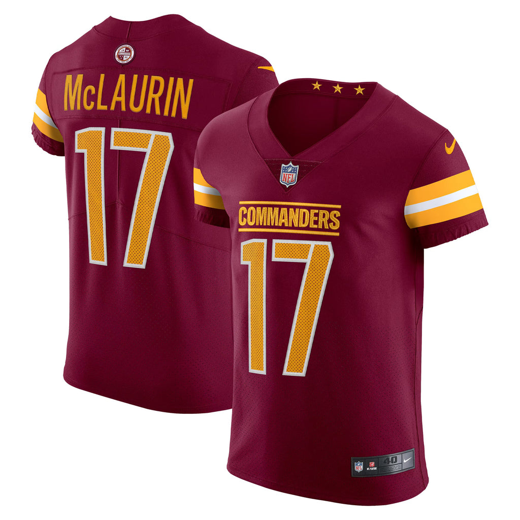 Washington Commanders Terry McLaurin Burgundy Vapor Elite Jersey