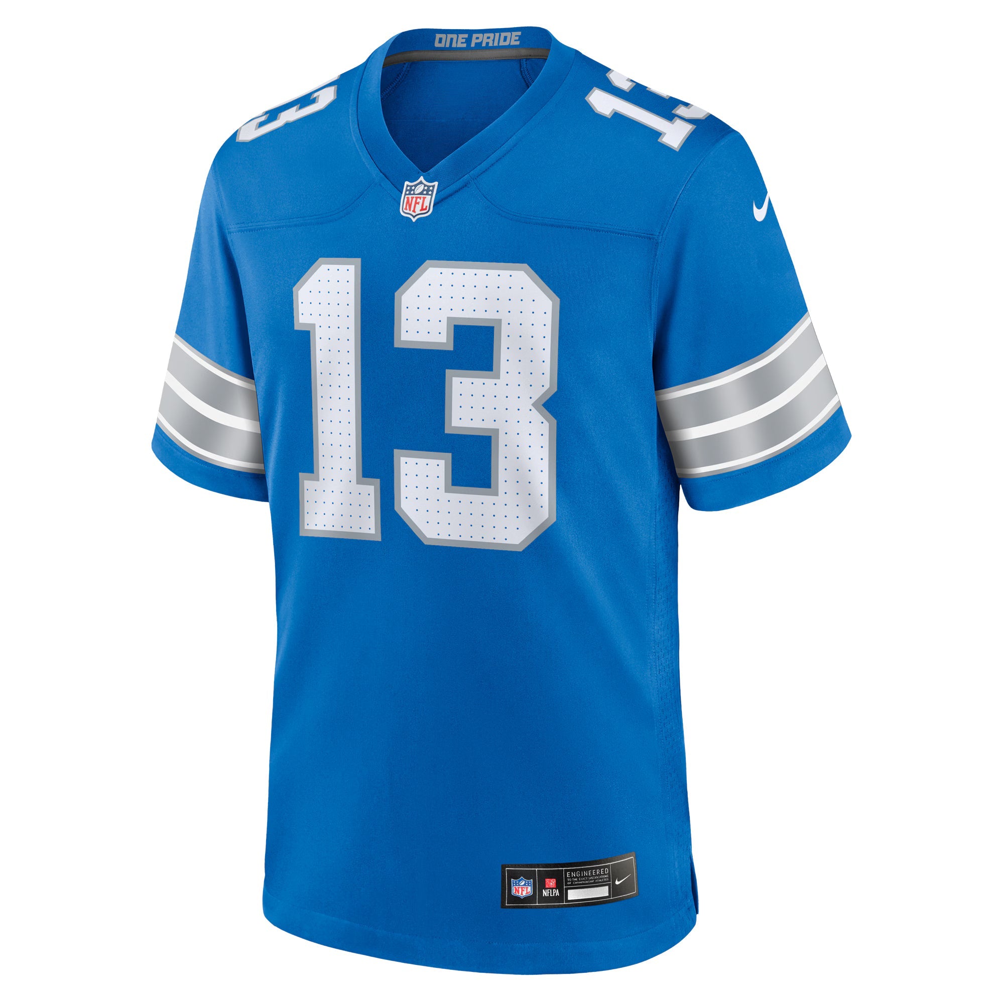 Detroit Lions Craig Reynolds Blue Team Game Jersey