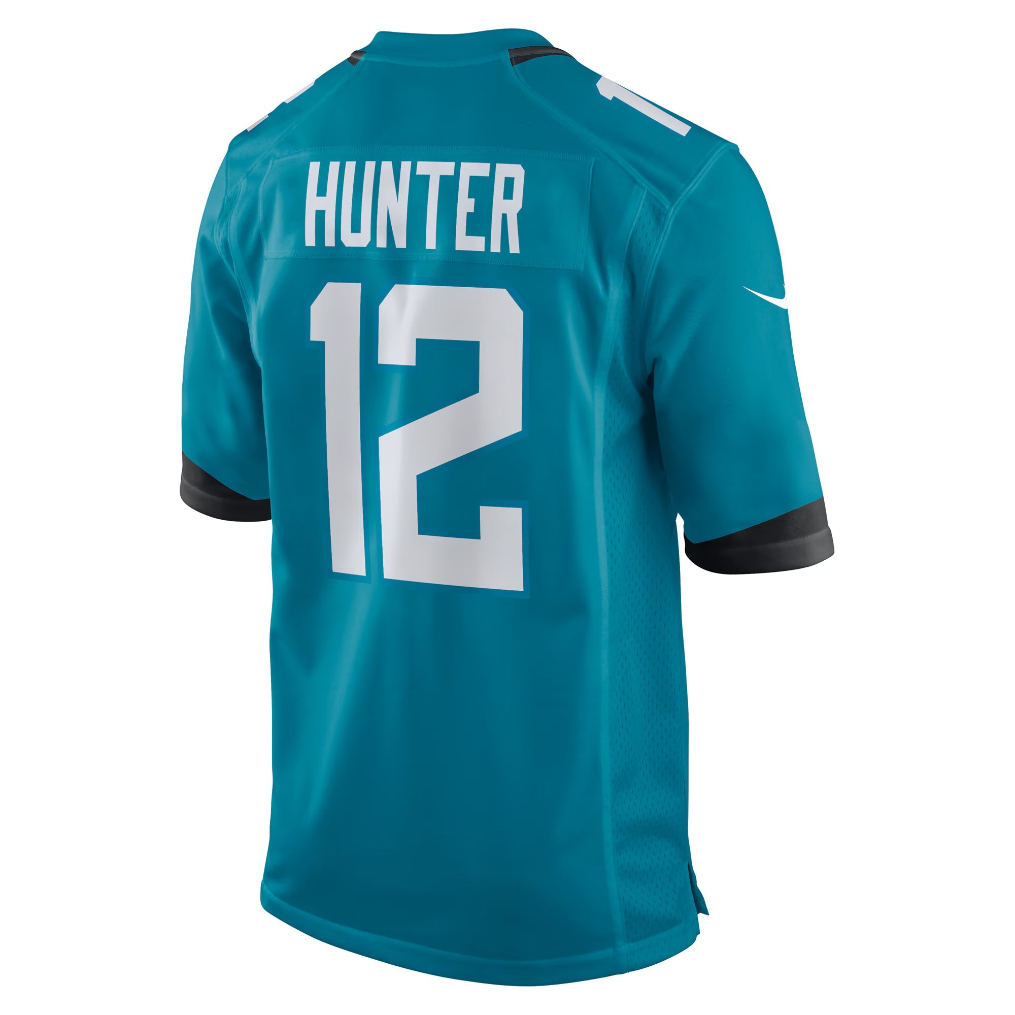 Jacksonville Jaguars Travis Hunter Teal 2025 NFL Draft First Round Pick Game Jersey