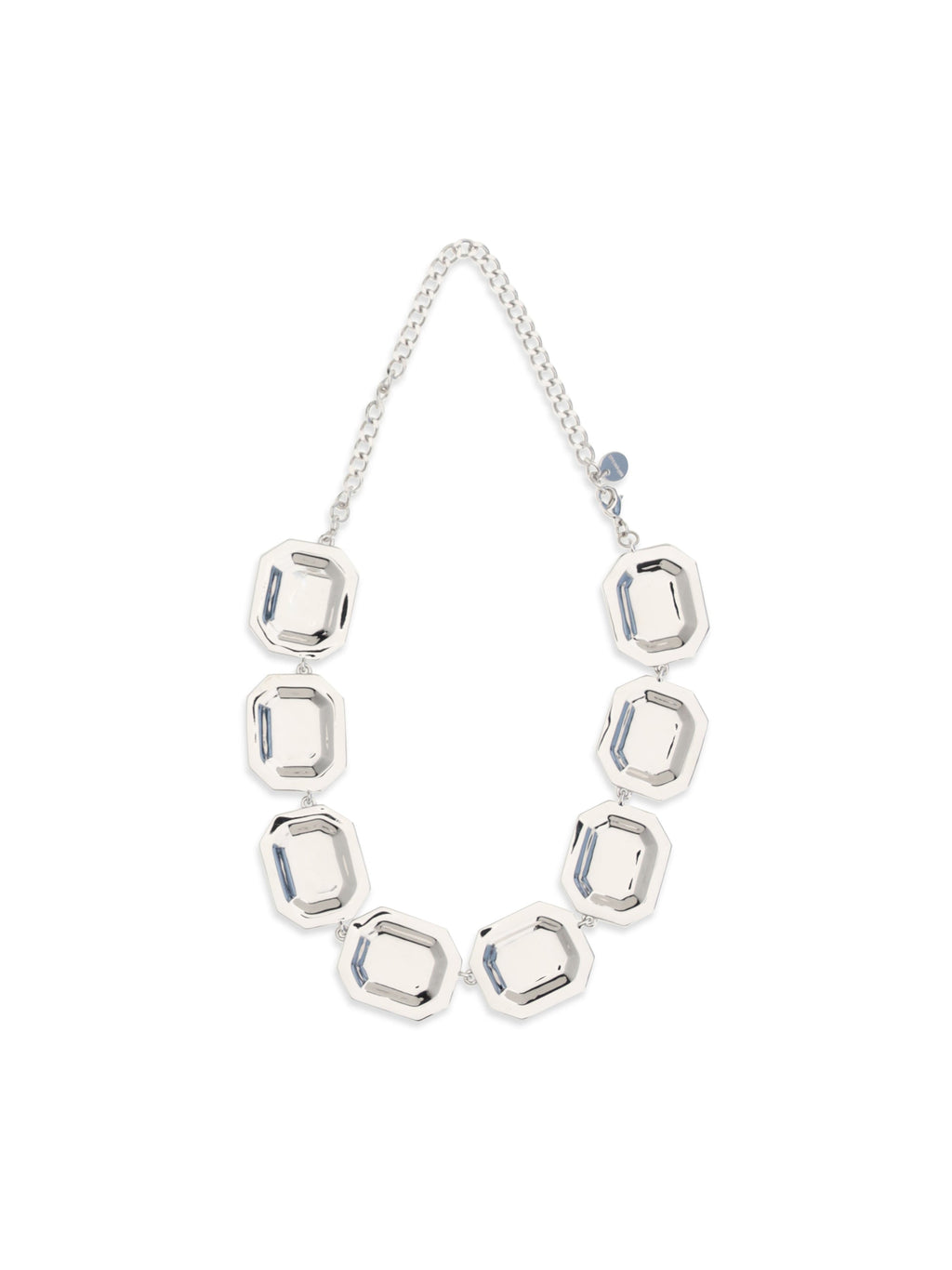 Self-Portrait Women Silver Crystal Necklace