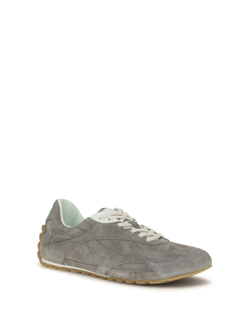 Bottega Veneta Men Orbit Flash Suede Sneakers