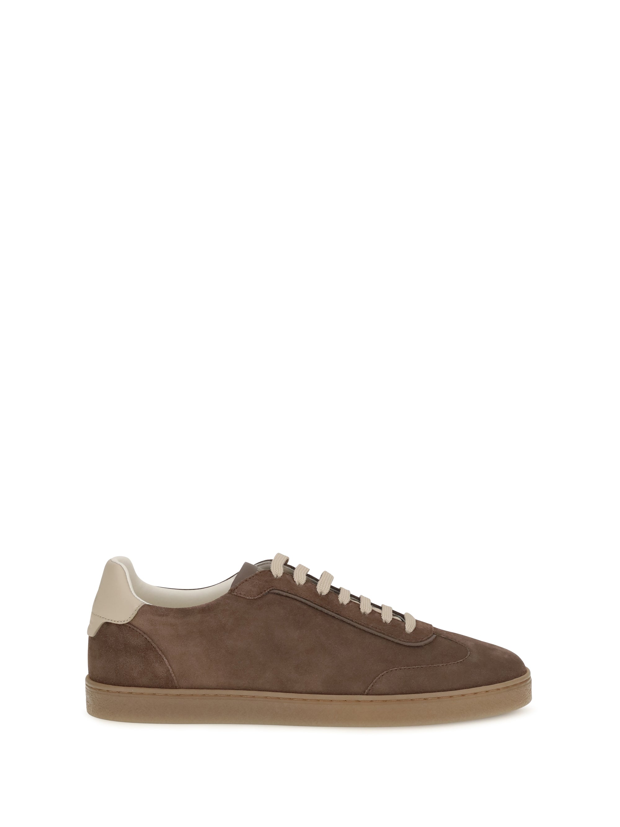 Brunello Cucinelli Men Suede Sneakers