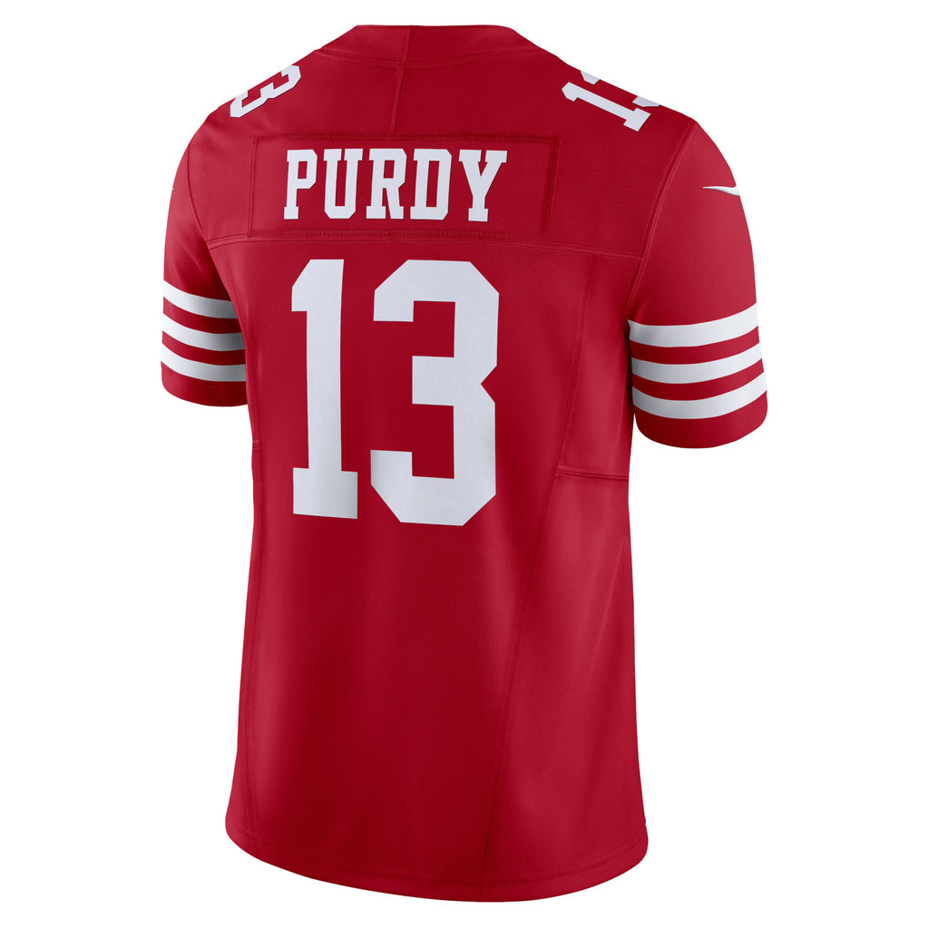 San Francisco 49ers Brock Purdy Scarlet Vapor F.U.S.E. Limited Jersey