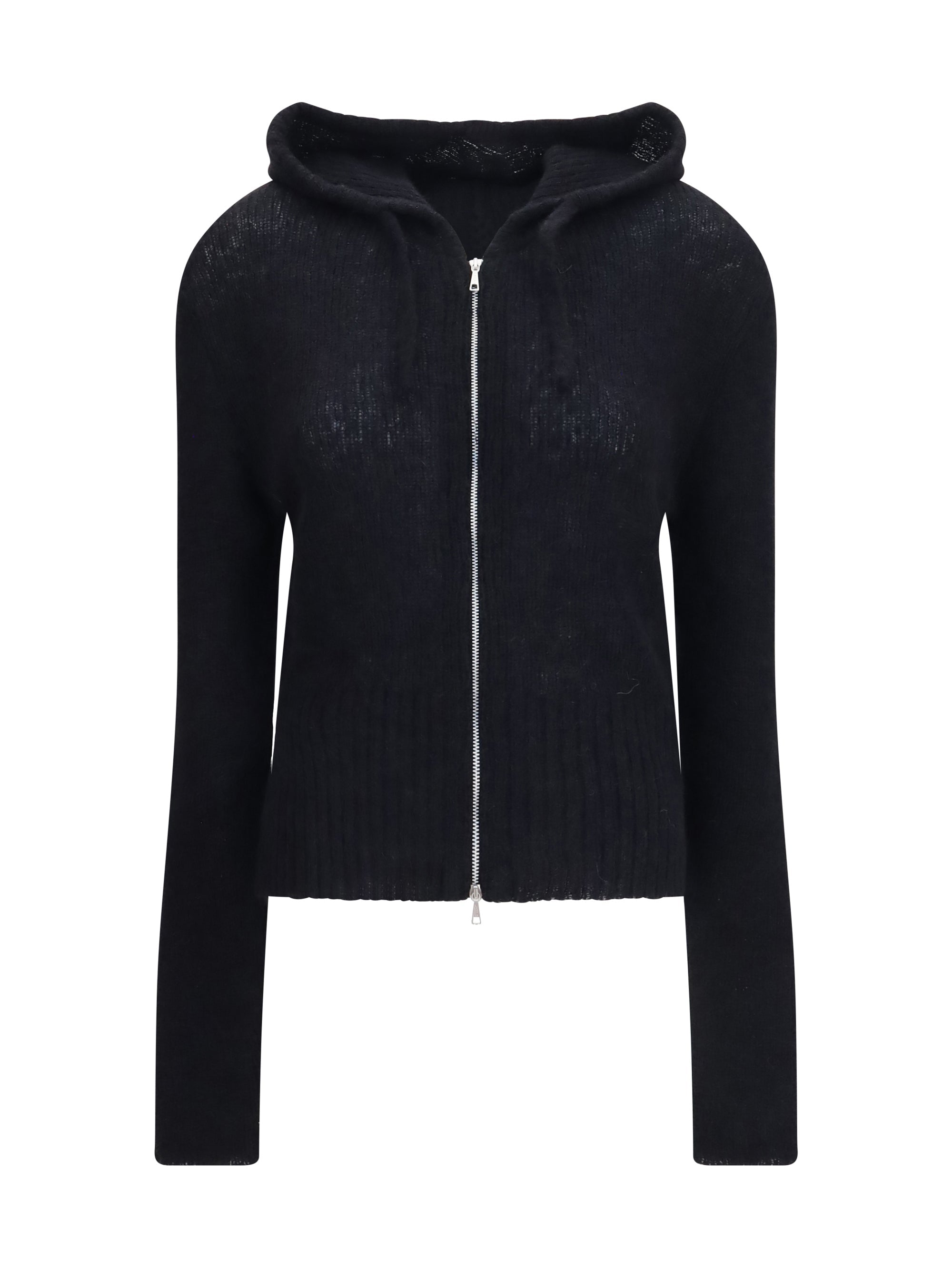 Our Legacy Women Alpaca-Blend Zip-Up Hoodie