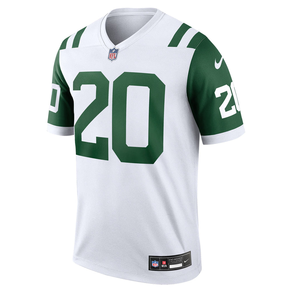 New York Jets Breece Hall White Legend Player Performance Top