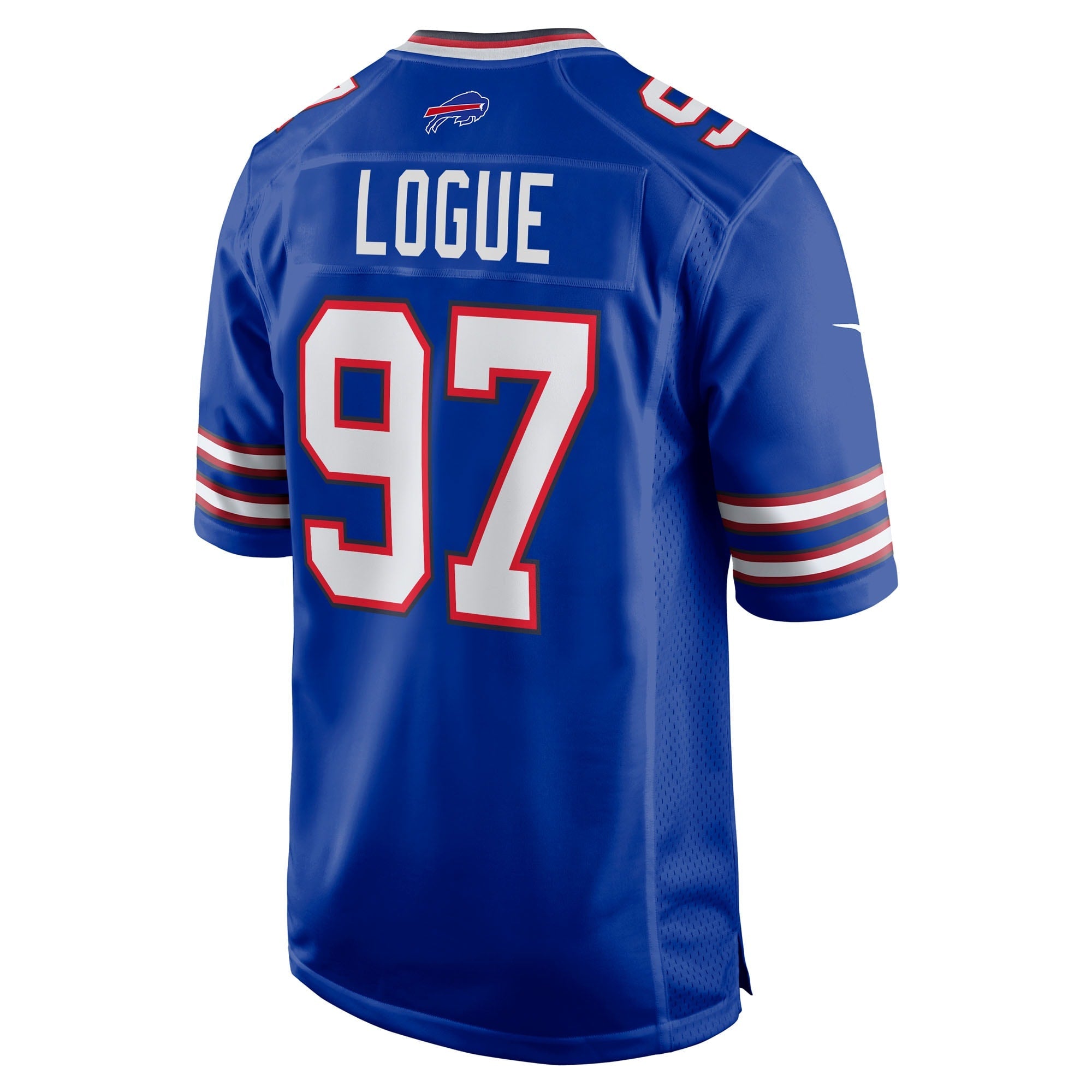 Buffalo Bills Zion Logue Royal Team Game Jersey