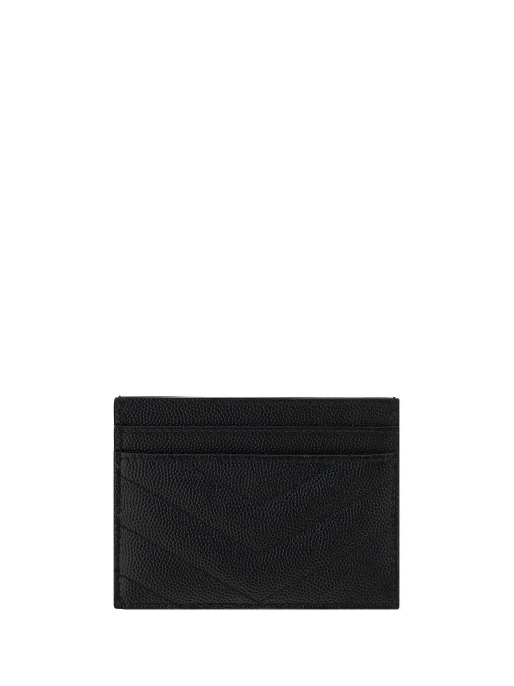 Saint Laurent Women Matelassé Leather Cardholder