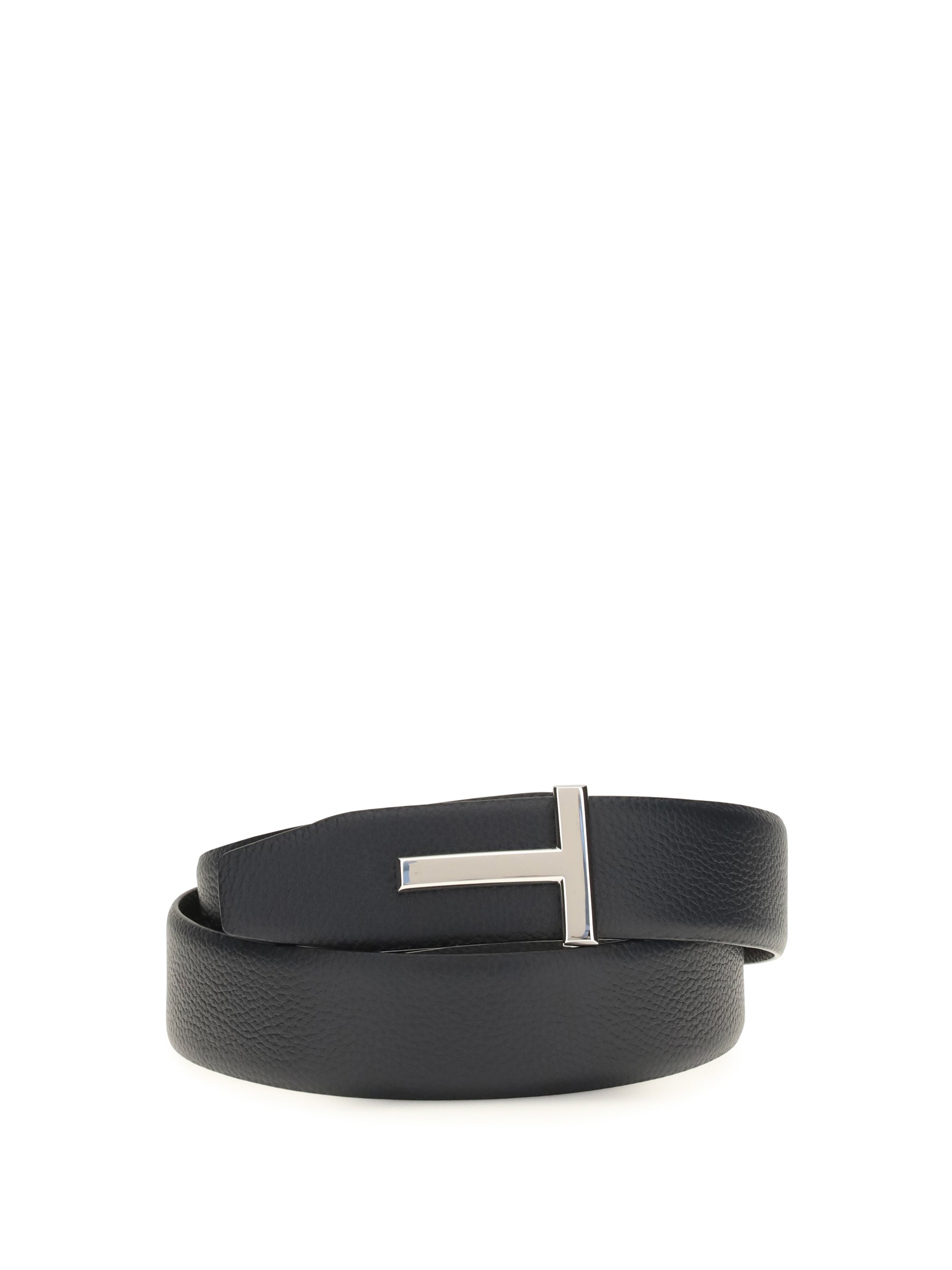 Tom Ford Men Reversible Leather Belt