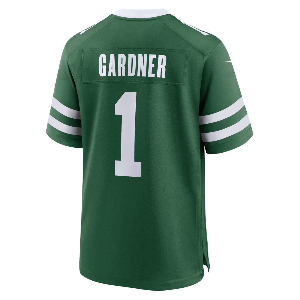 New York Jets Ahmad Sauce Gardner Legacy Green Game Jersey