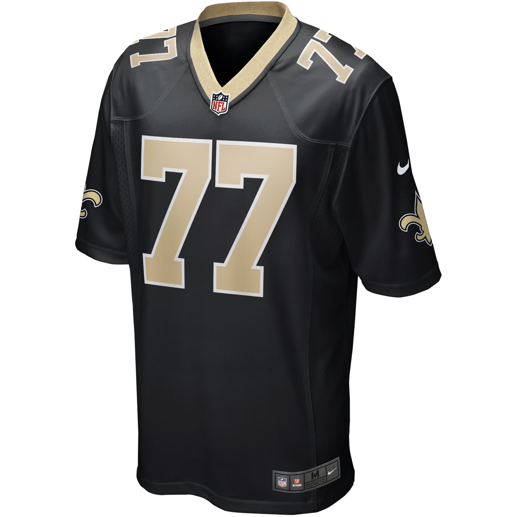New Orleans Saints Carl Nicks Black Game Retired Player Jersey