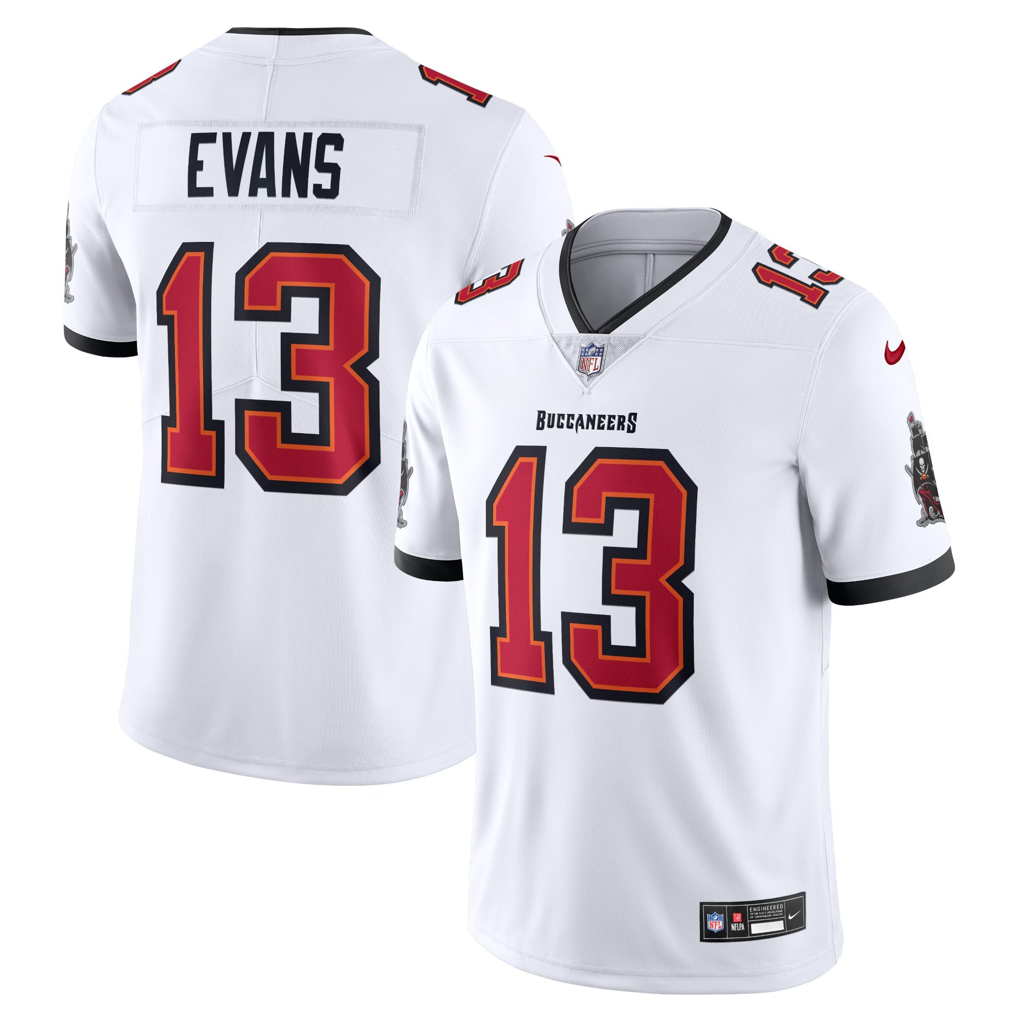 Tampa Bay Buccaneers Mike Evans White Vapor Untouchable Limited Jersey