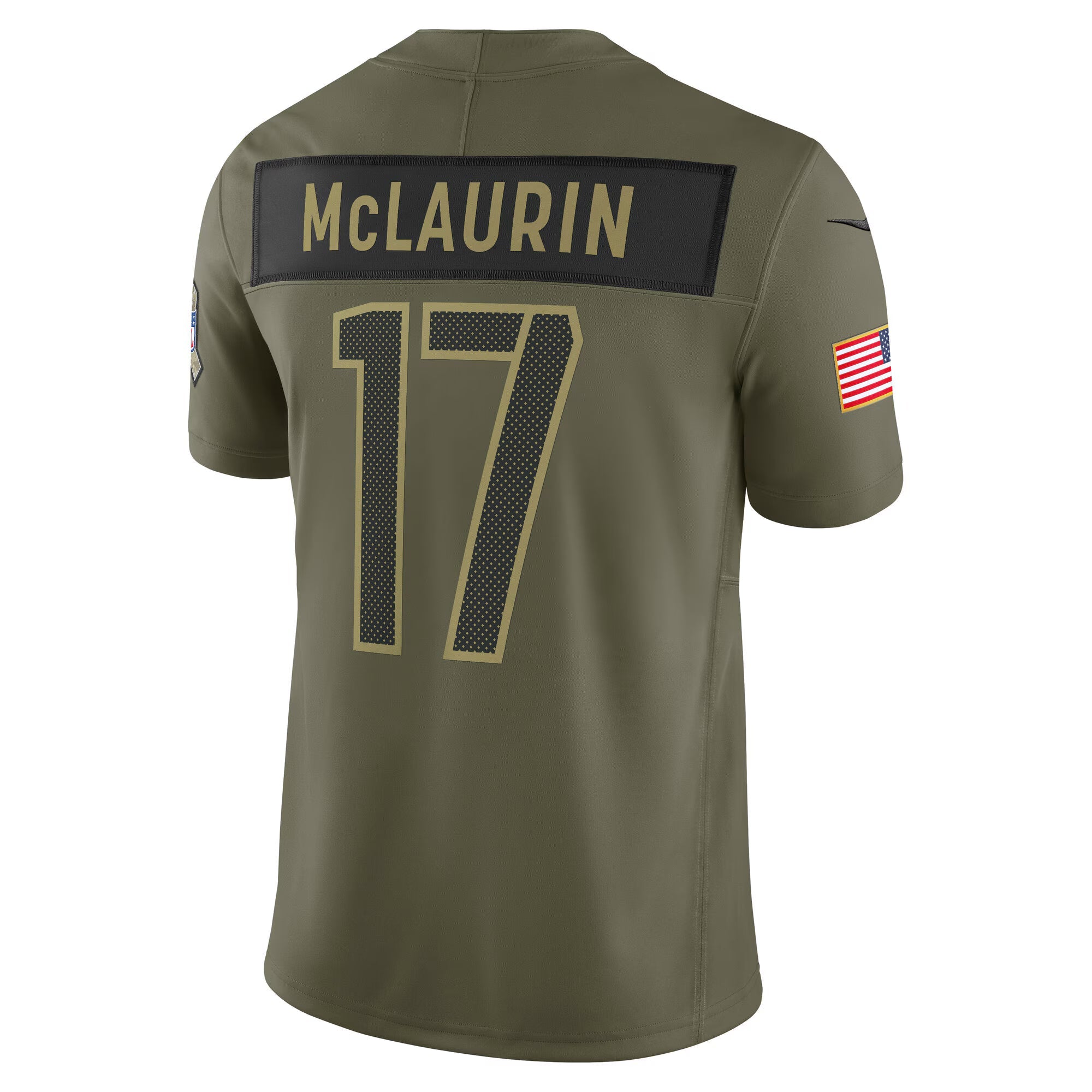 Washington Commanders Terry McLaurin Olive 2025 Salute to Service Limited Jersey