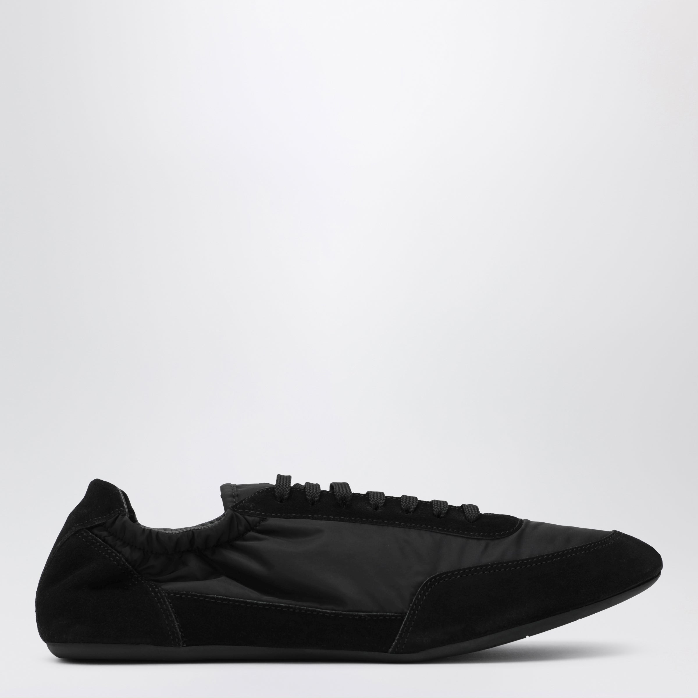 Prada Collapse Re-Nylon And Suede Sneakers Men
