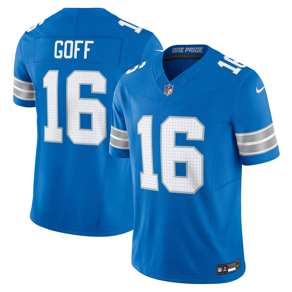 Detroit Lions Jared Goff Blue Vapor F.U.S.E. Limited Jersey
