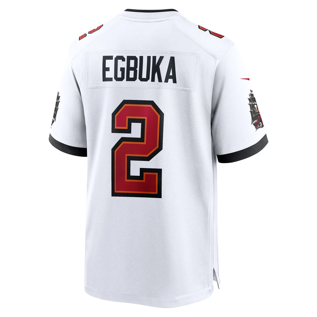 Tampa Bay Buccaneers Emeka Egbuka White Game Jersey